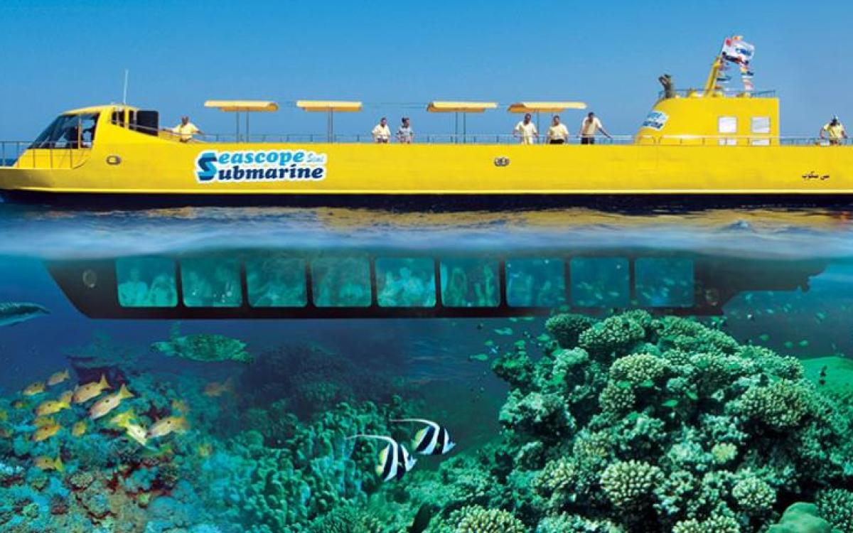 Semi Submarine / Aqua Scope in sharm el-Sheikh